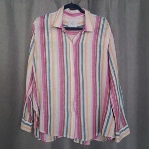 Large Rails button down, long sleeve blouse.